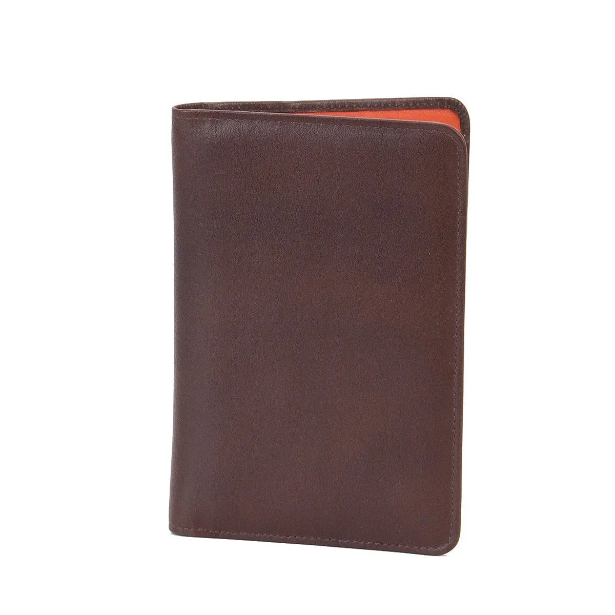 Adele Slim RFID Leather Passport Wallet